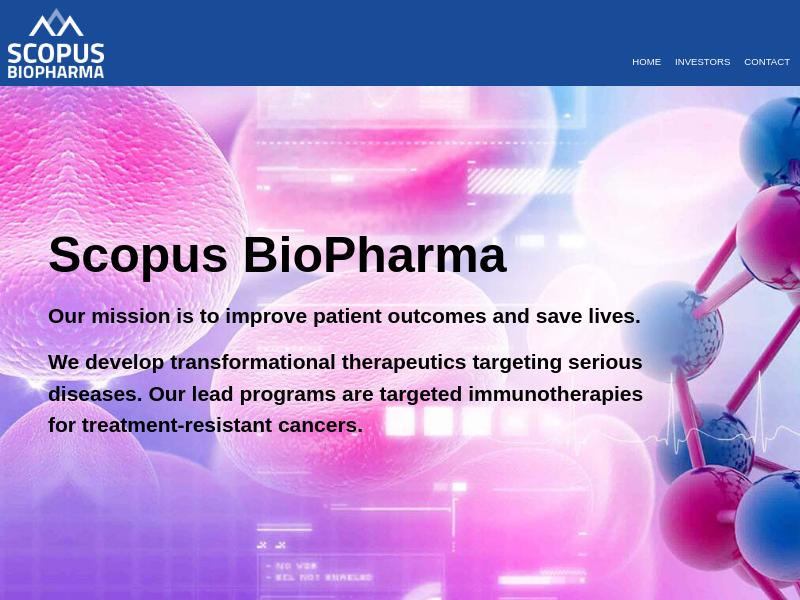 Scopus BioPharma Inc. Gains 90.91%