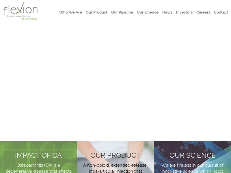 A Win For Flexion Therapeutics, Inc.