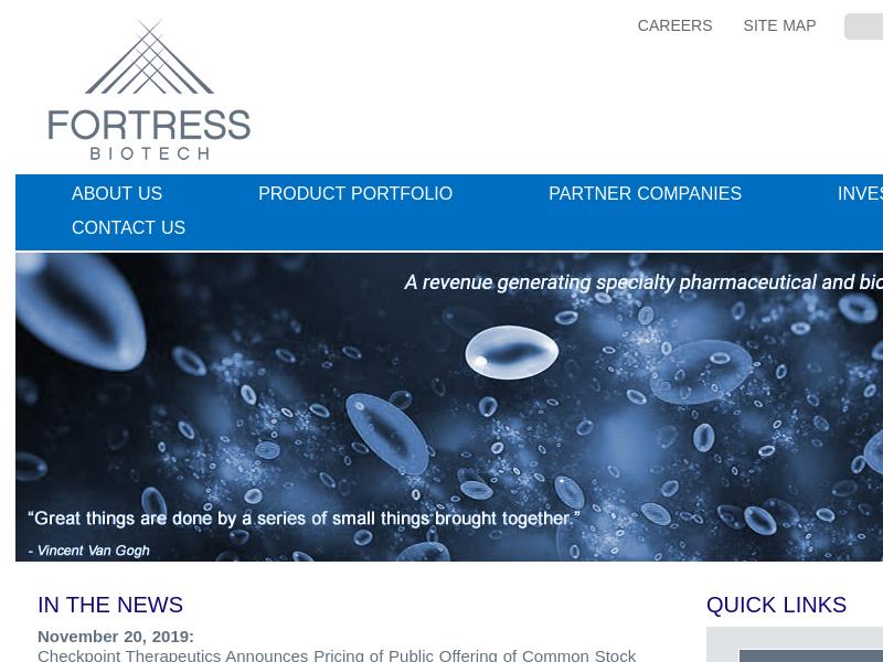 Fortress Biotech, Inc. Gains 46.15%