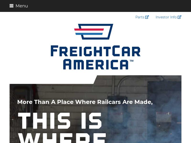 FreightCar America, Inc. Made Big Gain