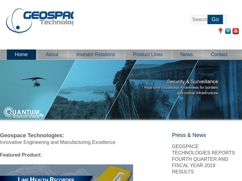 A Win For Geospace Technologies Corporation