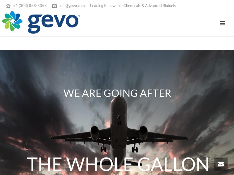 Gevo, Inc. Recorded Big Gain