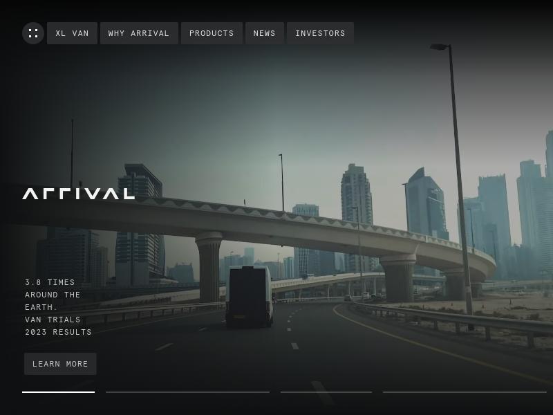 Arrival Gains 100%