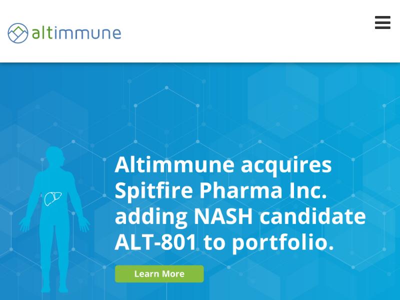 Big Gain For Altimmune, Inc.