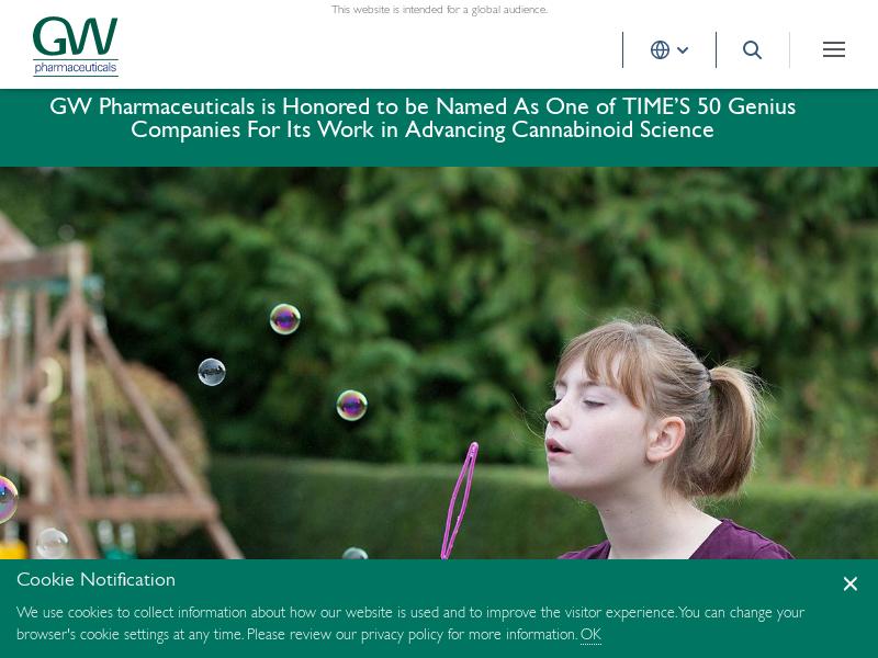 GW Pharmaceuticals plc Soared