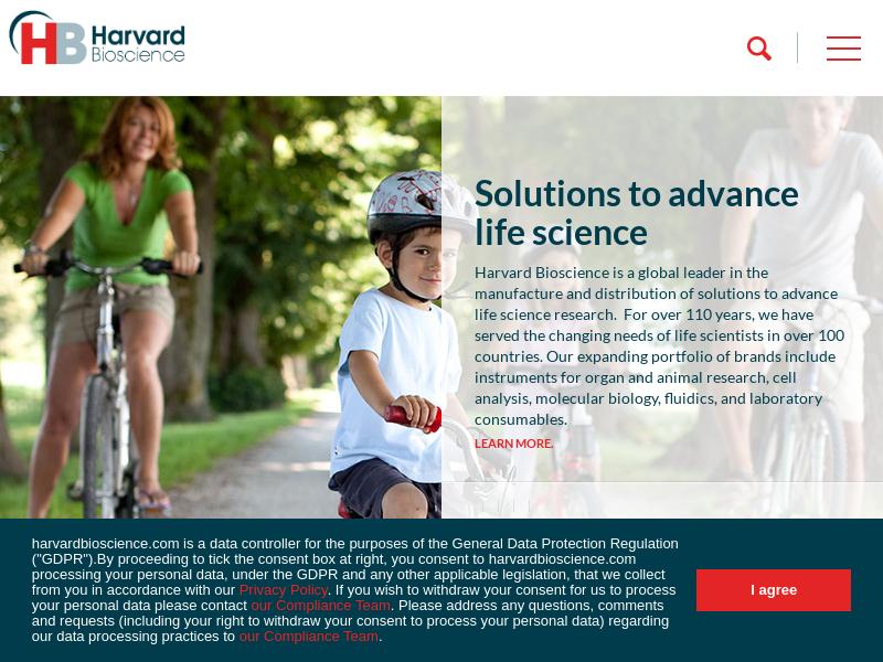A Day Up For Harvard Bioscience, Inc.