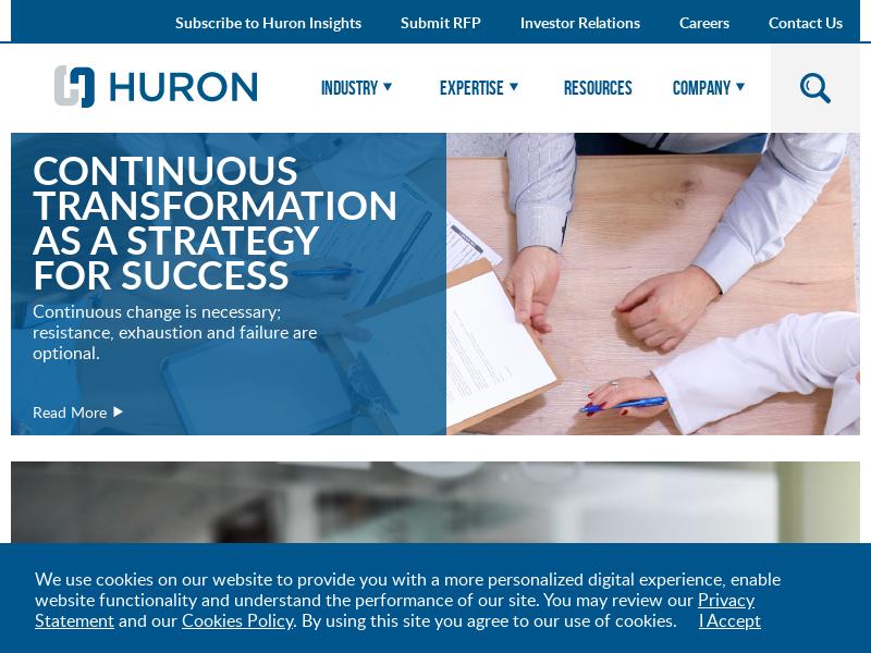 Huron Consulting Group Inc. Gains 40.37%