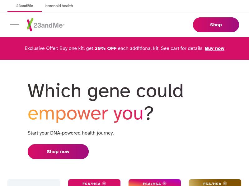 23andMe Holding Co. Soared