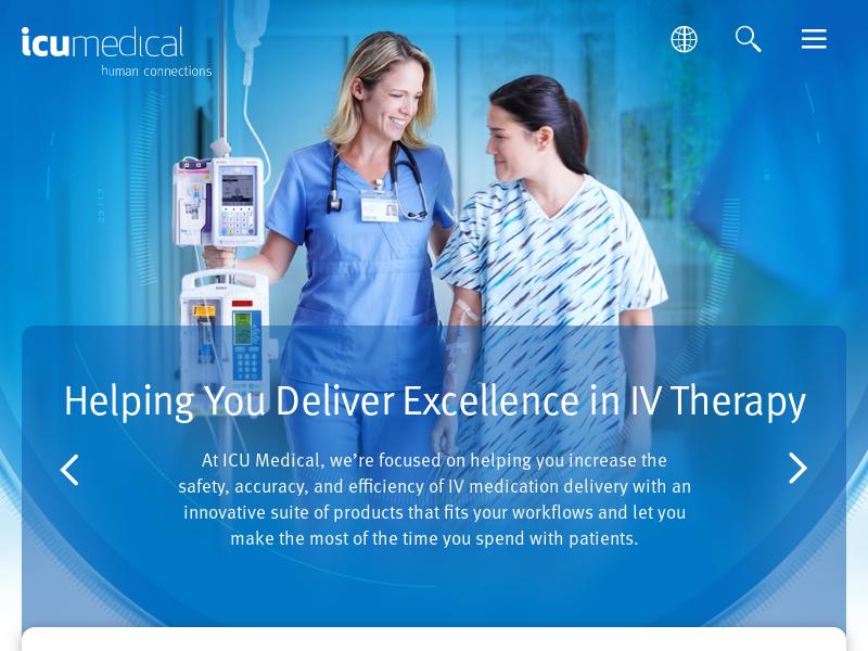 Big Move For ICU Medical, Inc.