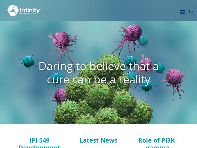 Big Move For Infinity Pharmaceuticals, Inc.