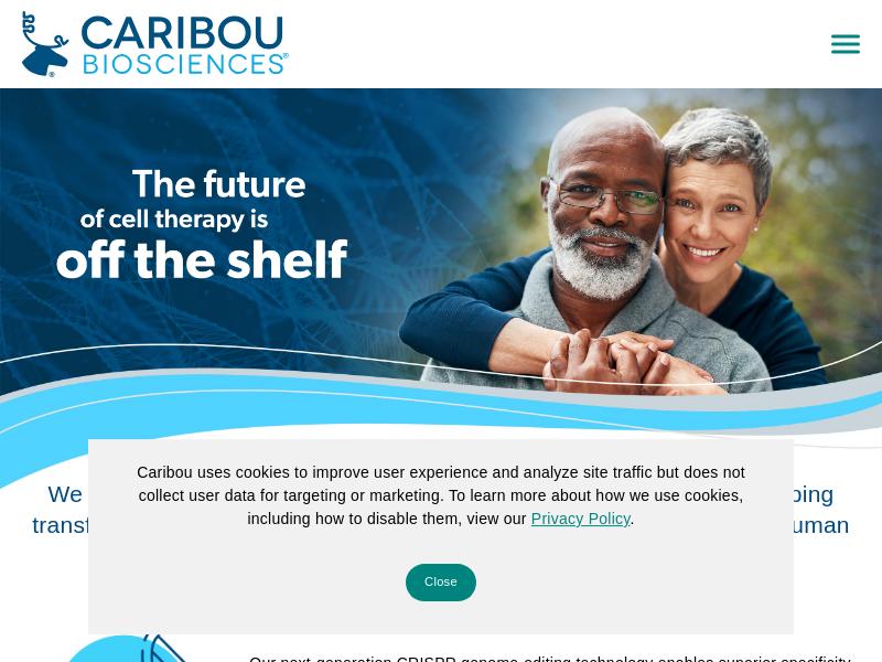 Caribou Biosciences Inc. Gains 45.59%