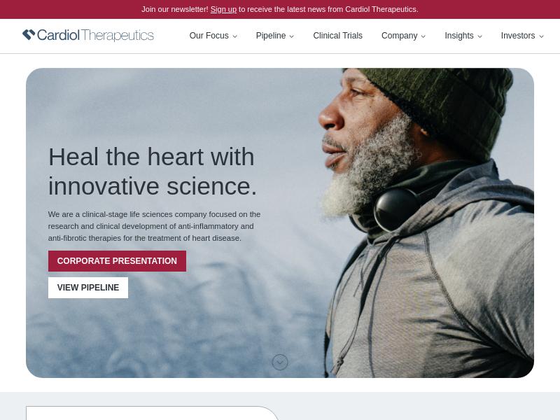 Big Move For Cardiol Therapeutics Inc.