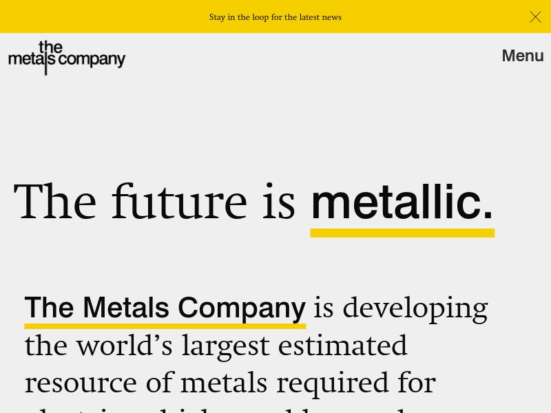 TMC the metals company Inc. Recorded Big Gain
