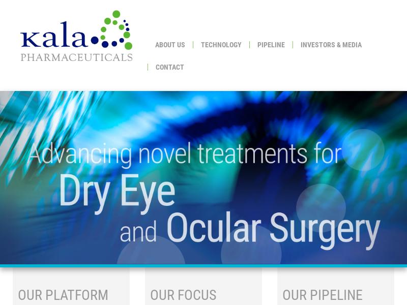 Kala Pharmaceuticals, Inc. Made Headway