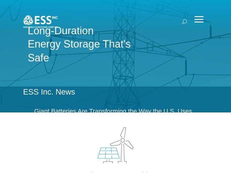 Big Gain For ESS Tech, Inc.