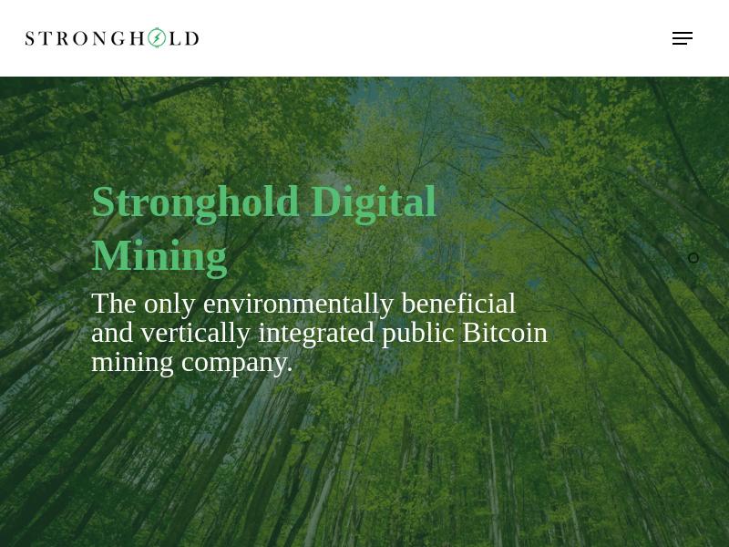 A Day Up For Stronghold Digital Mining Inc.