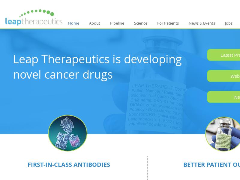 Leap Therapeutics, Inc. Gains 34.58%