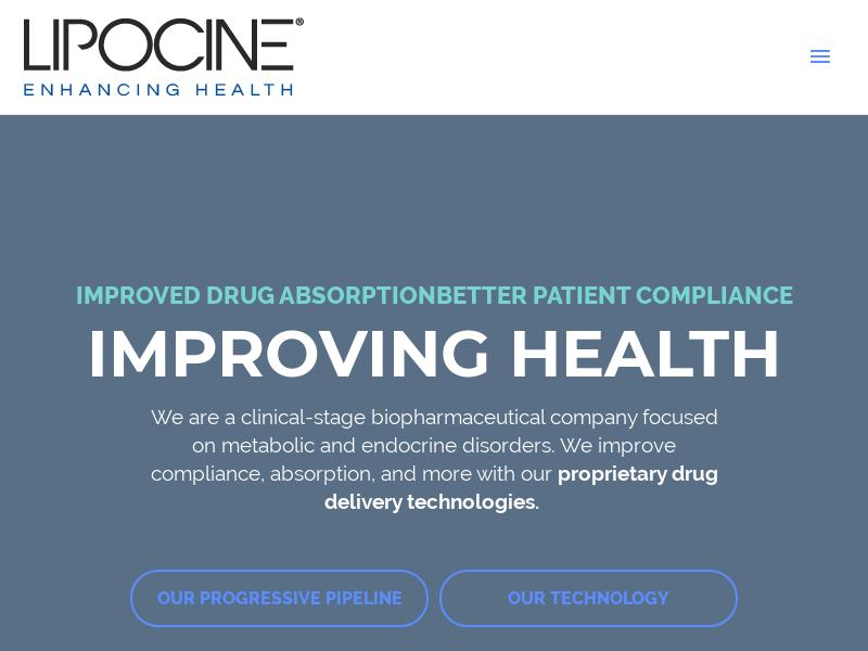 Lipocine Inc. Made Headway
