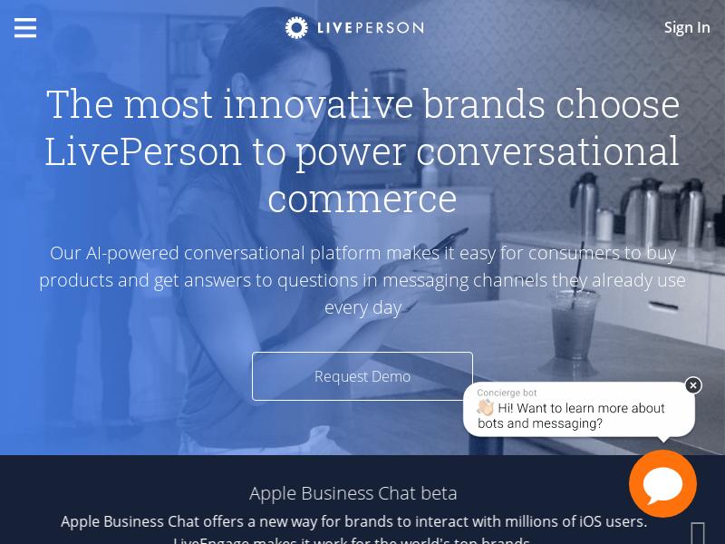 LivePerson, Inc. Soared