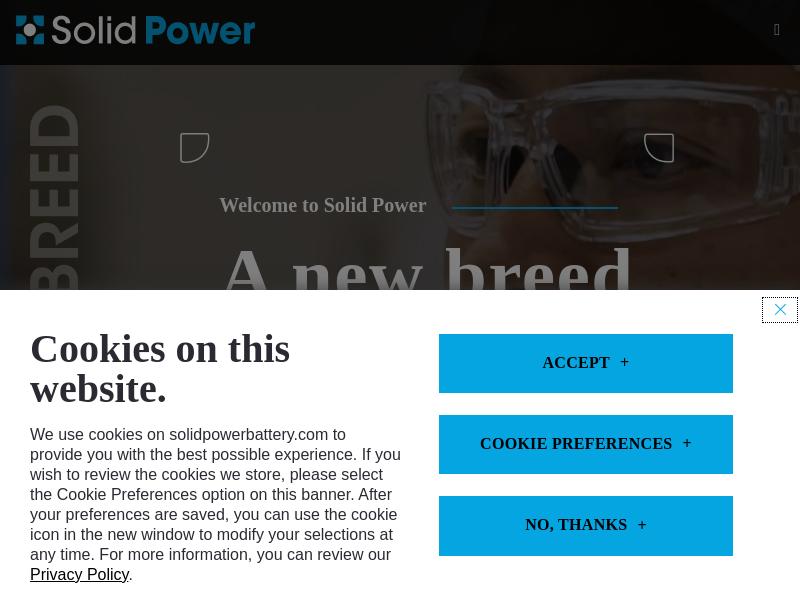 Big Move For Solid Power, Inc.