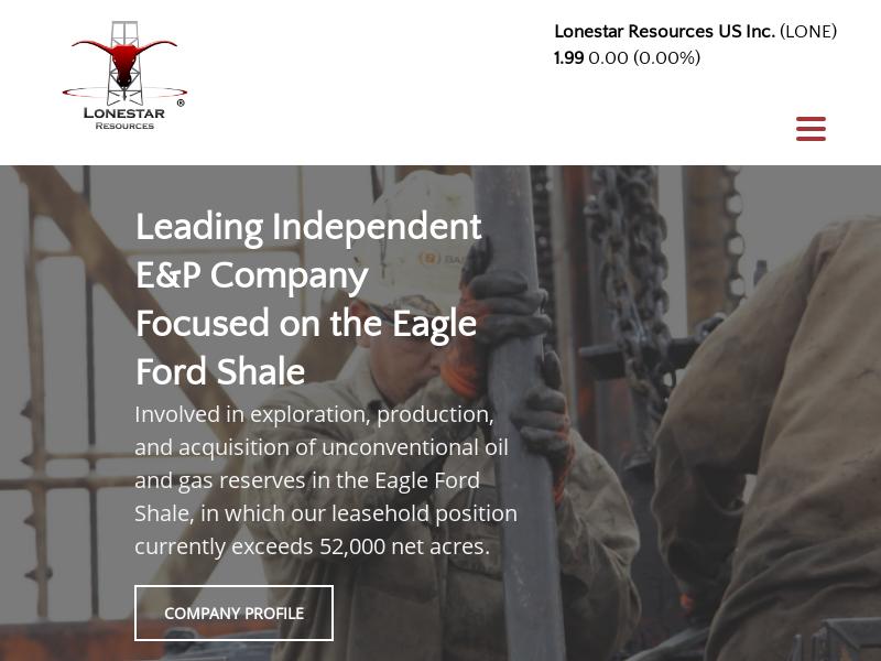 Lonestar Resources US Inc. Gains 46.67%