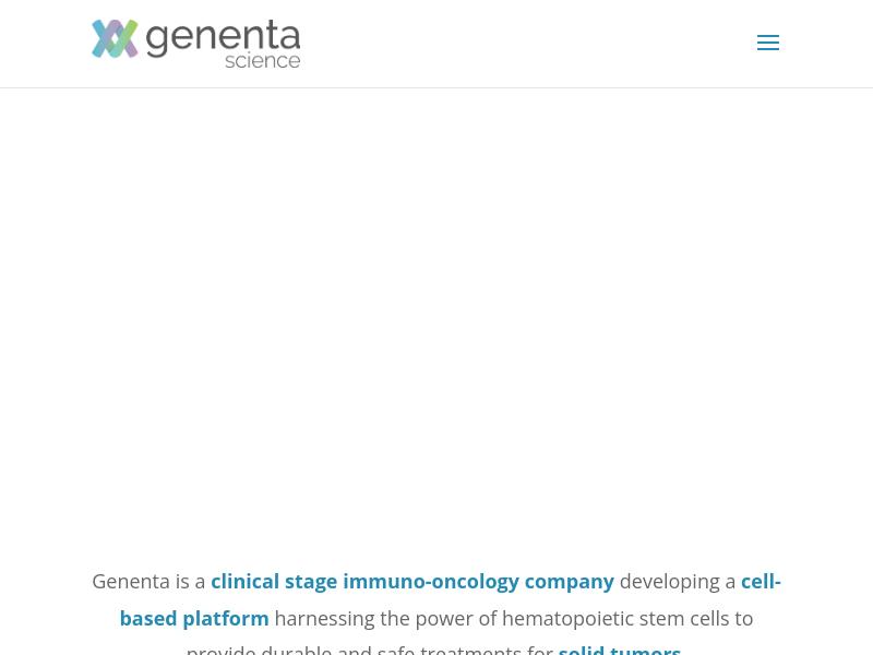 Genenta Science S.p.A. Soared