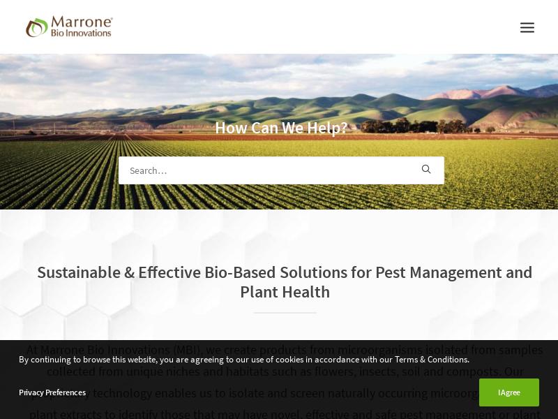 Big Move For Marrone Bio Innovations, Inc.