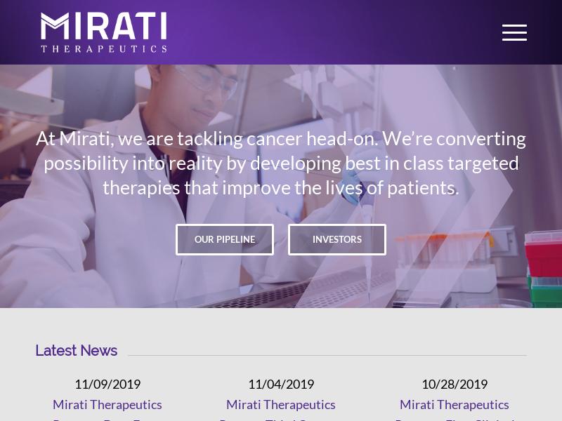 A Win For Mirati Therapeutics, Inc.