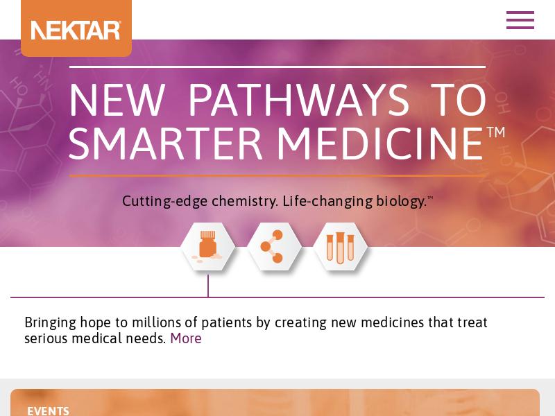 A Day Up For Nektar Therapeutics