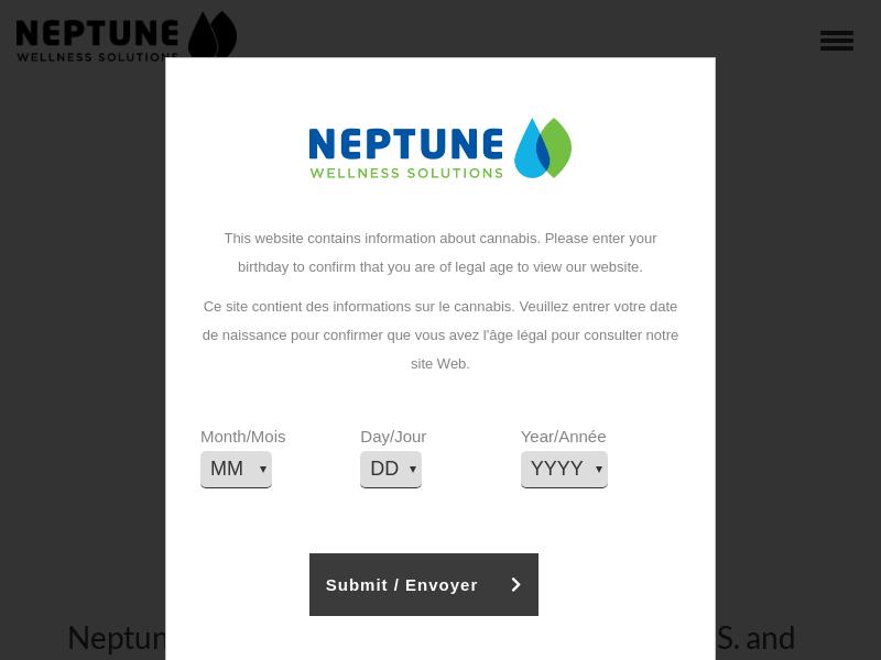Neptune Wellness Solutions Inc. Gains 75.56%