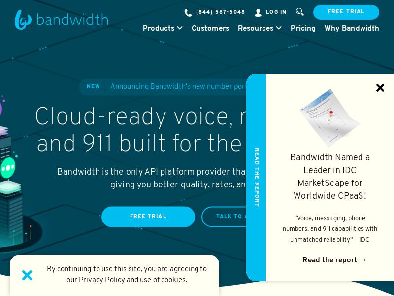 Bandwidth Inc. Gains 41.63%