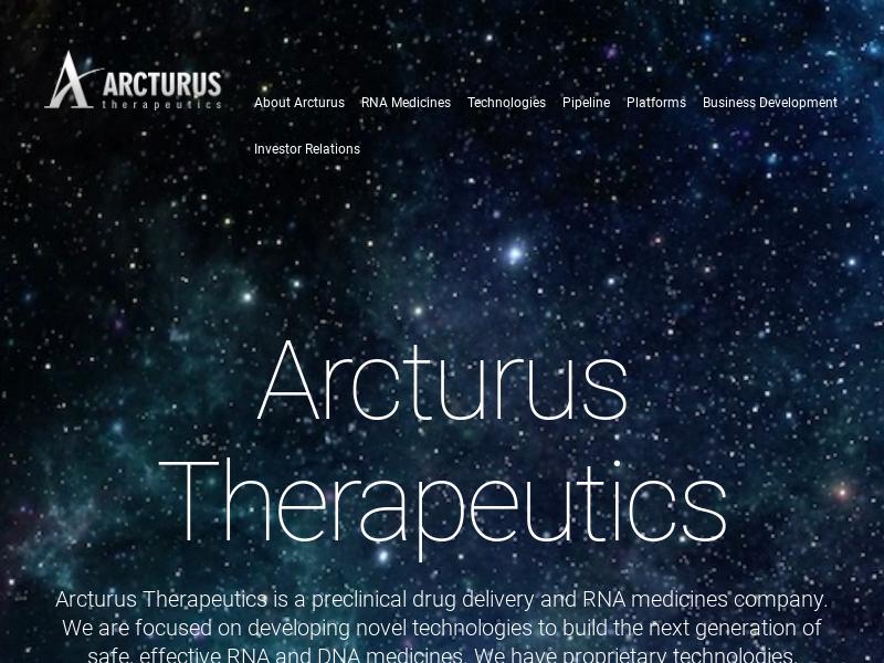 Big Gain For Arcturus Therapeutics Holdings Inc.