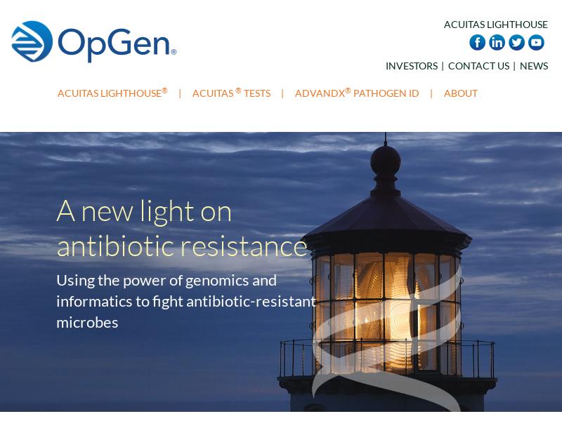 OpGen, Inc. Gains 84.8%