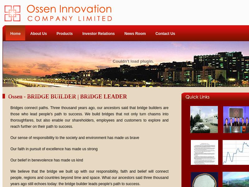 Ossen Innovation Co., Ltd. Skyrocketed