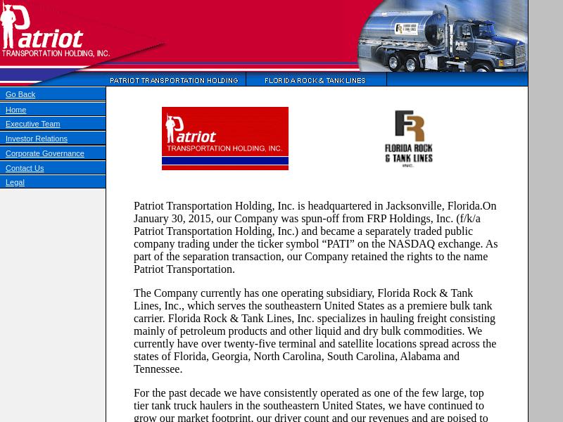 Patriot Transportation Holding, Inc. Gains 103.13%