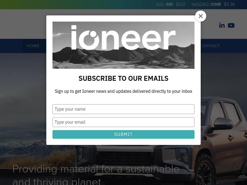 ioneer Ltd Gains 37.47%