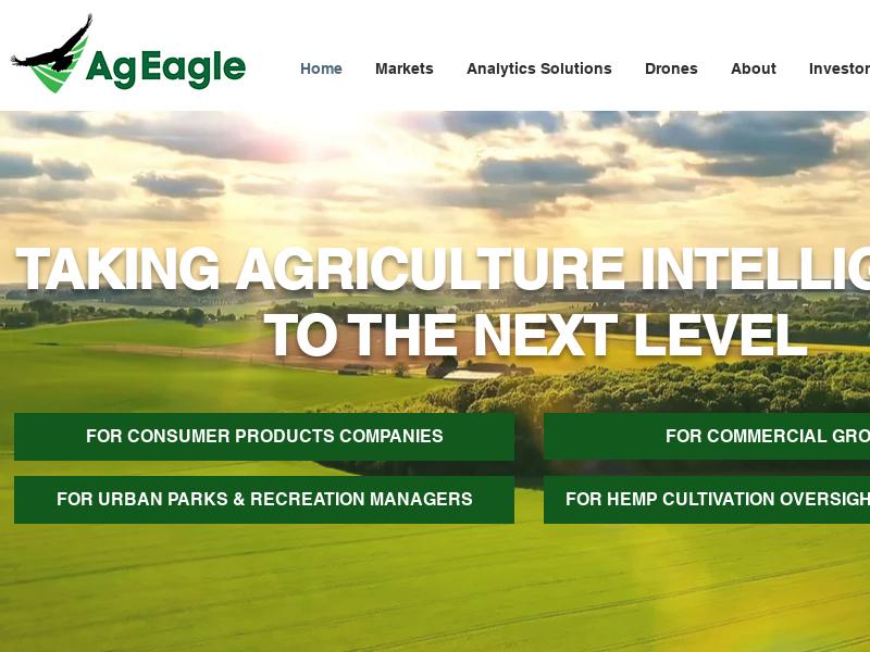 AgEagle Aerial Systems, Inc. Soared