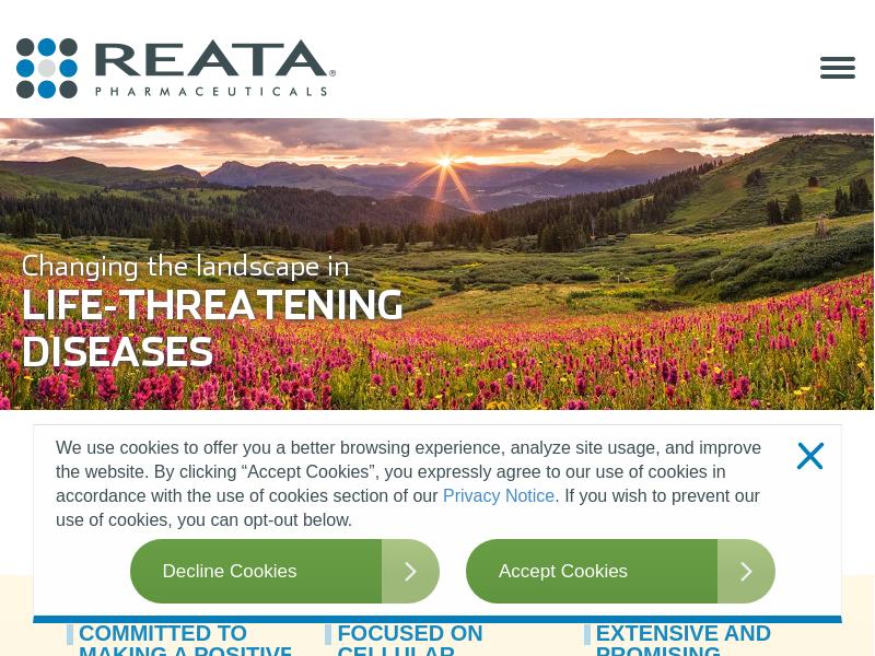 Reata Pharmaceuticals, Inc. Soared
