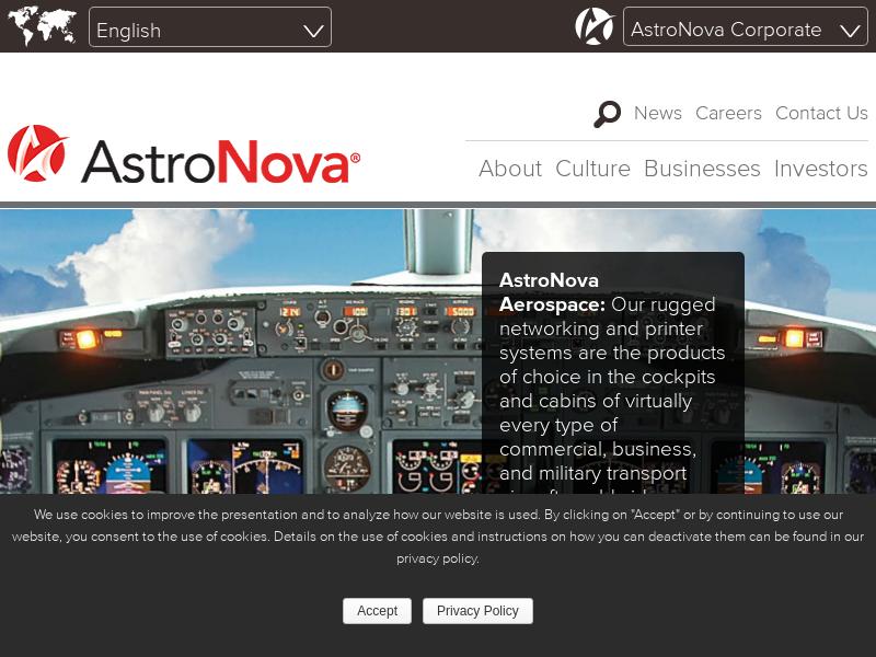 Big Gain For AstroNova, Inc.