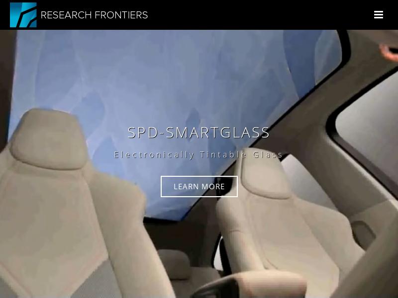 Research Frontiers Incorporated Made Headway