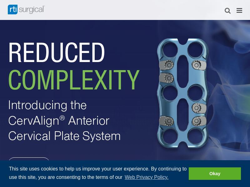 A Day Up For RTI Surgical Holdings, Inc.