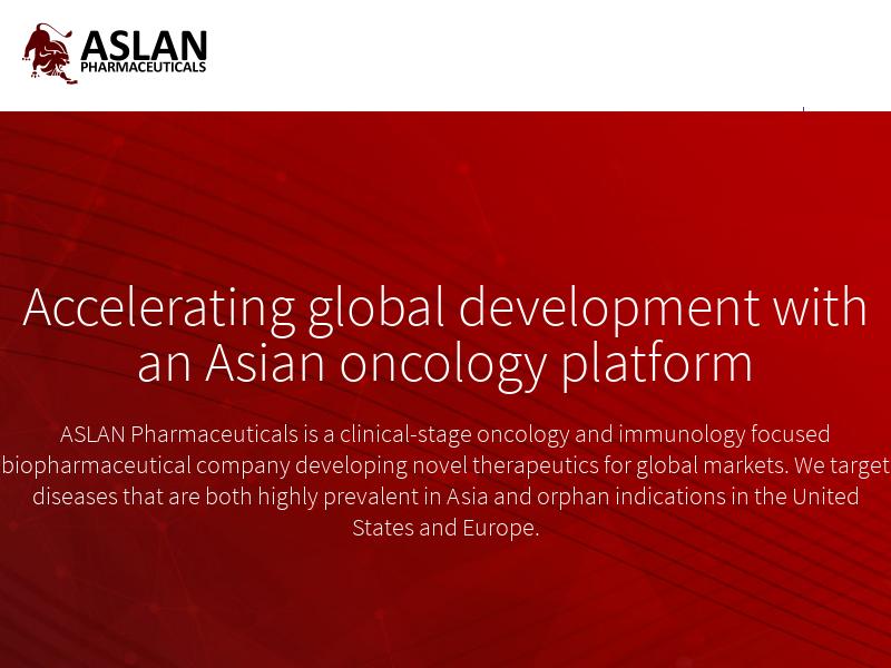 ASLAN Pharmaceuticals Limited Gains 160.8%