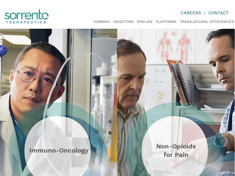 Sorrento Therapeutics, Inc. Recorded Big Gain