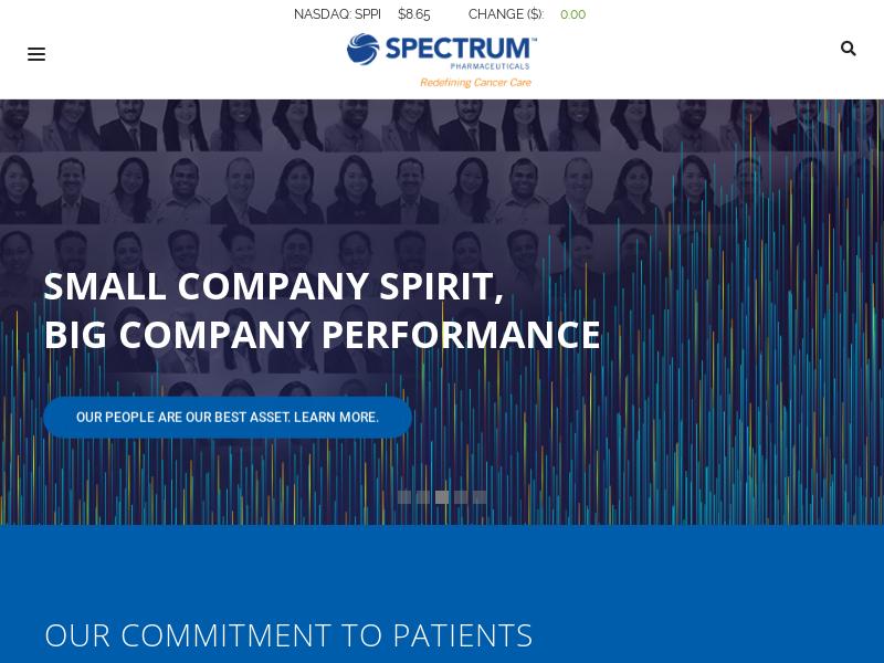 A Win For Spectrum Pharmaceuticals, Inc.
