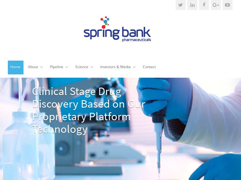 Spring Bank Pharmaceuticals, Inc. Gains 44.38%