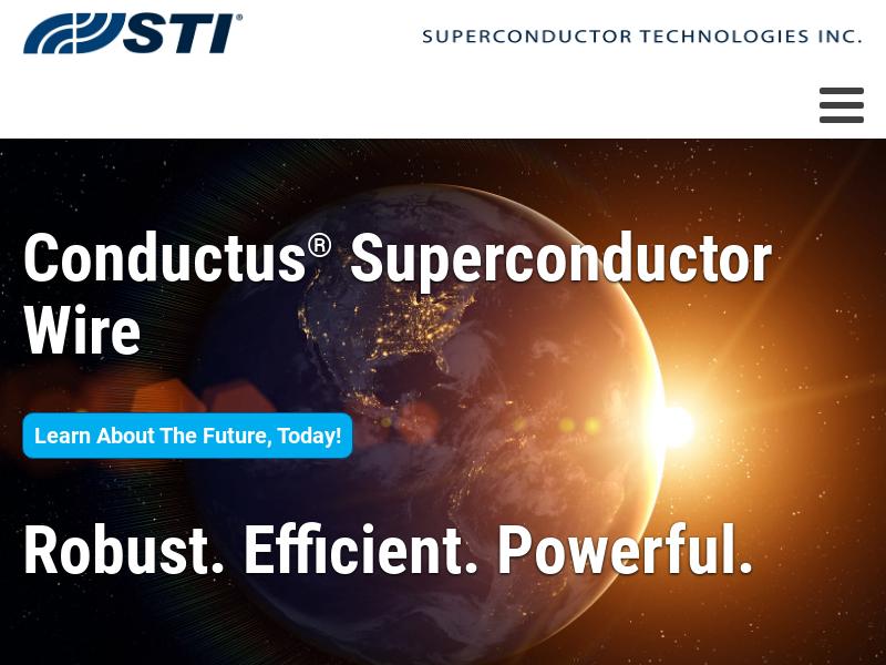 Superconductor Technologies Inc. Made Big Gain