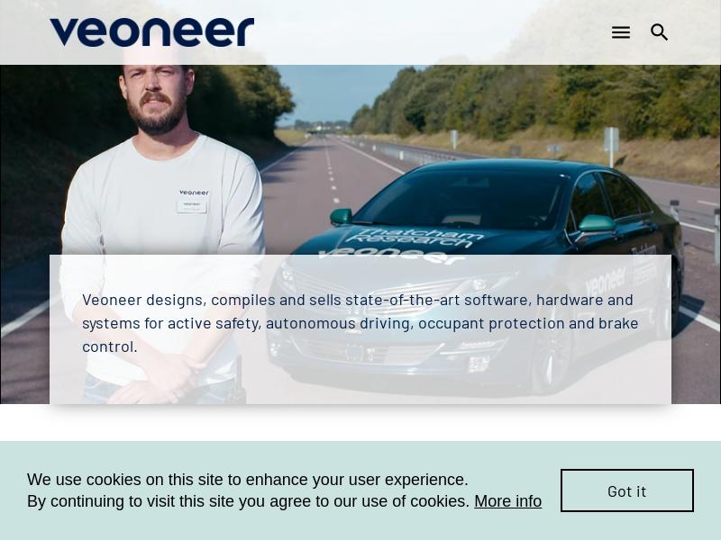 Veoneer, Inc. Gains 28.48%