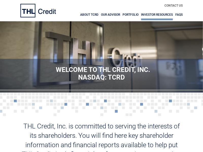 THL Credit, Inc. Gains 48.48%