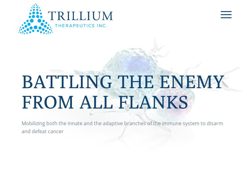 Big Move For Trillium Therapeutics Inc.
