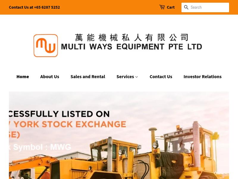 Big Move For Multi Ways Holdings Limited